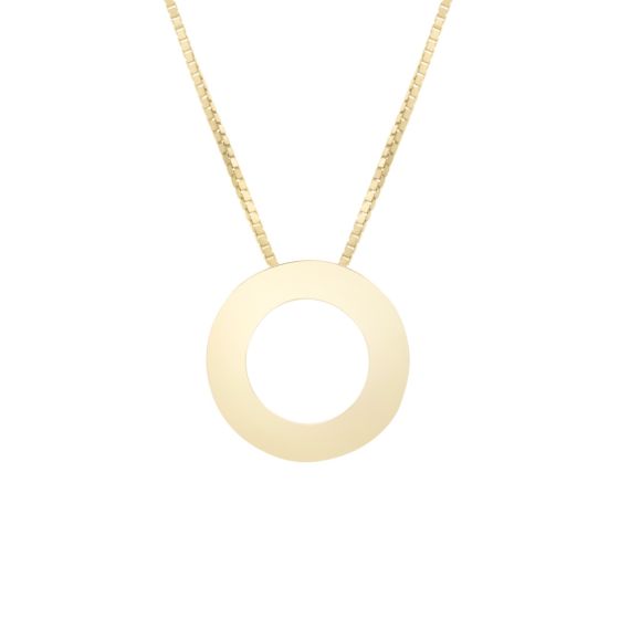 Block Letter Initial Necklace