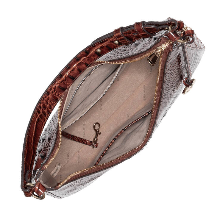Brahmin Melbourne Collection Tabitha Shoulder Bag, Pecan