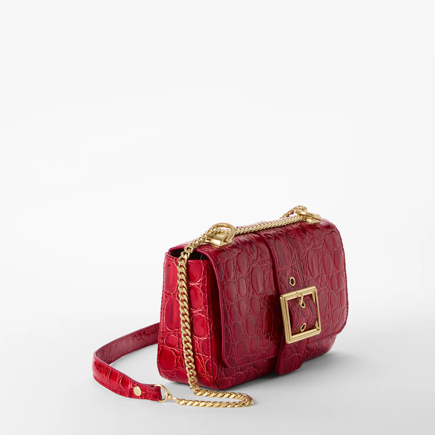 Bolso bandolera Rosa de la colección Brahmin Melbourne, rosa suave