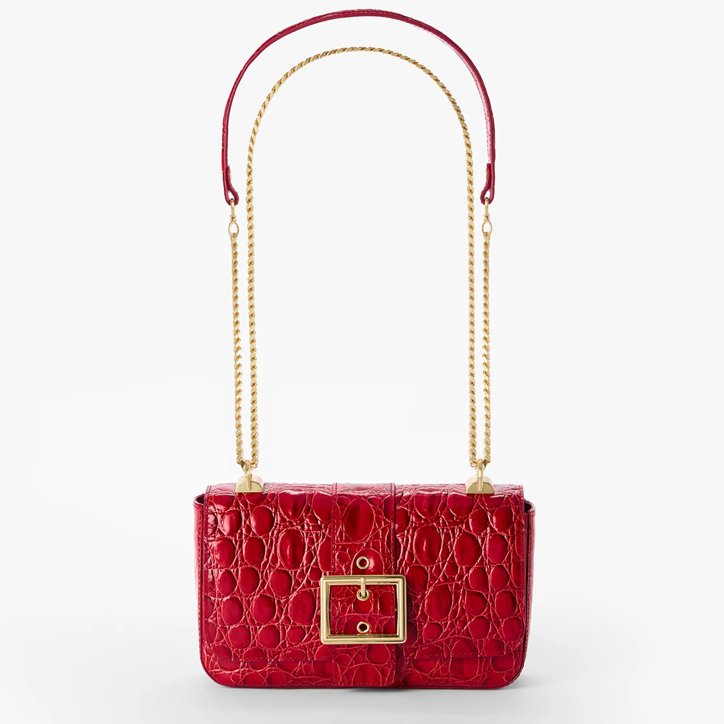 Bolso bandolera Rosa de la colección Brahmin Melbourne, rosa suave