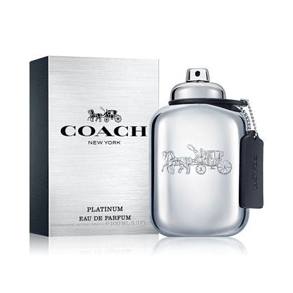COACH - New York Platinum Eau de Parfum, 3.3 oz