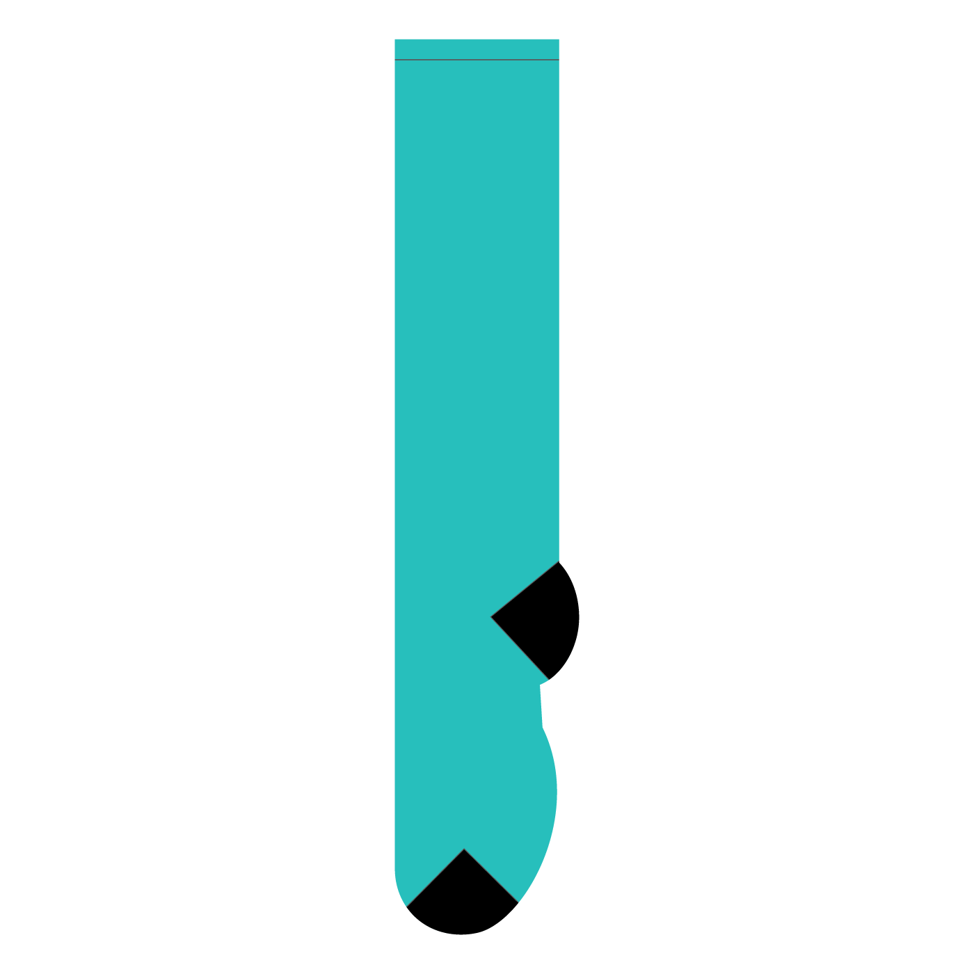 Compression, Teal