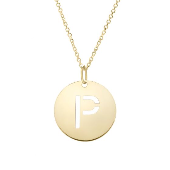 Initial Pendant Necklace