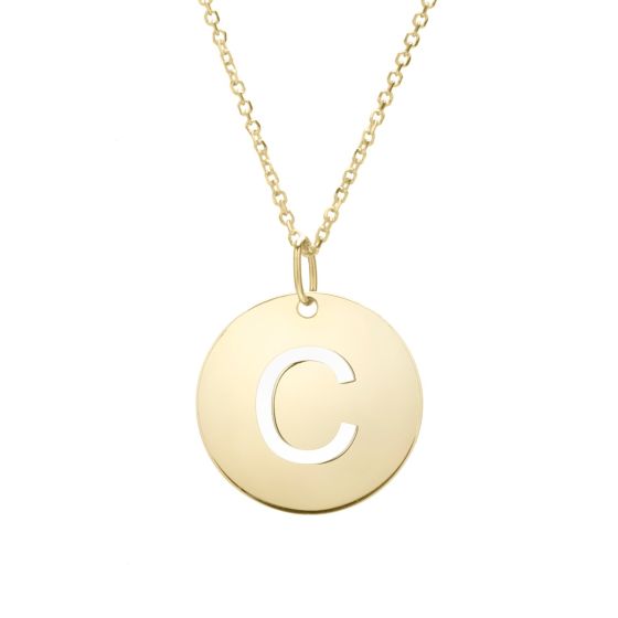 Initial Pendant Necklace