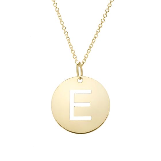 Initial Pendant Necklace