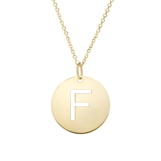 Initial Pendant Necklace