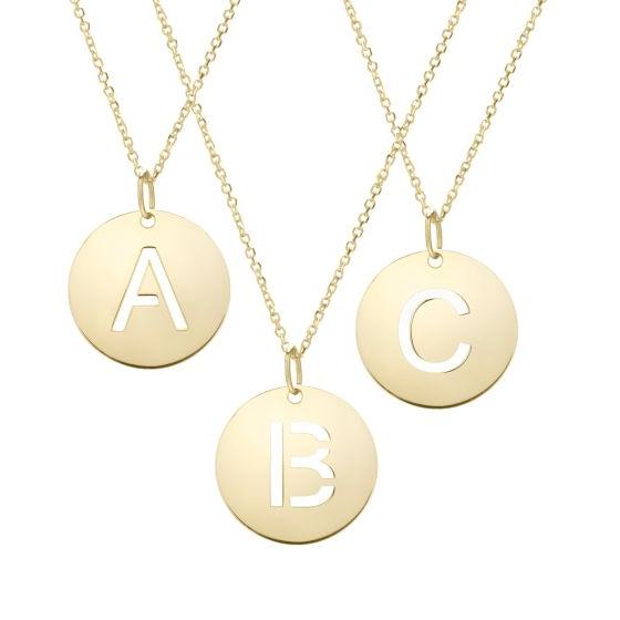 Initial Pendant Necklace