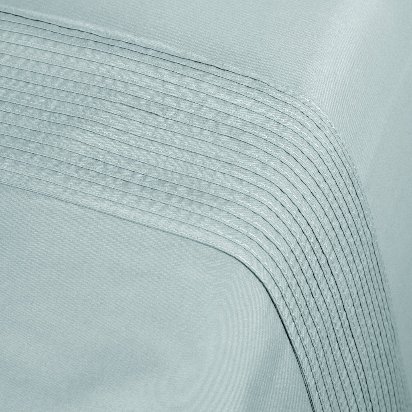 Pintuck Luxe Microfiber 4 Piece Sheet Set, Blue