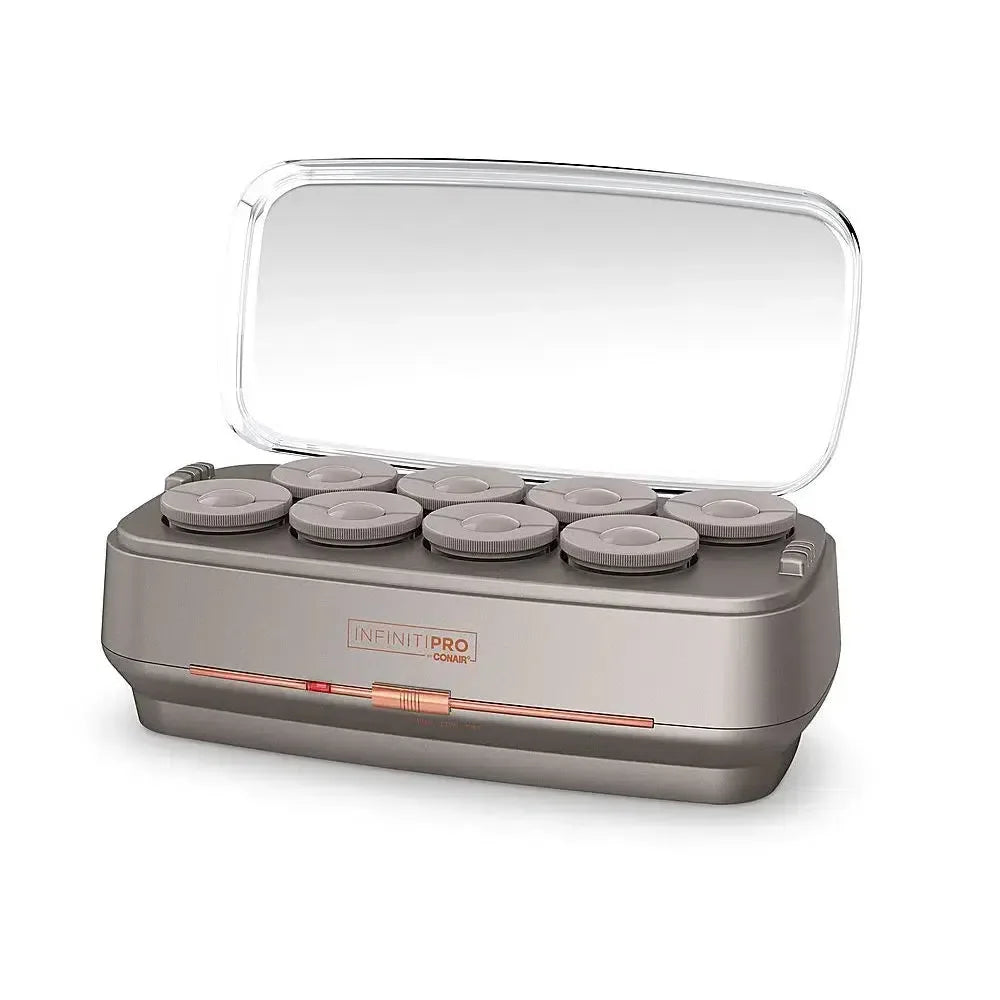 Conair Jumbo Ionic Setter with 8 Ceramic Rollers, Champagne