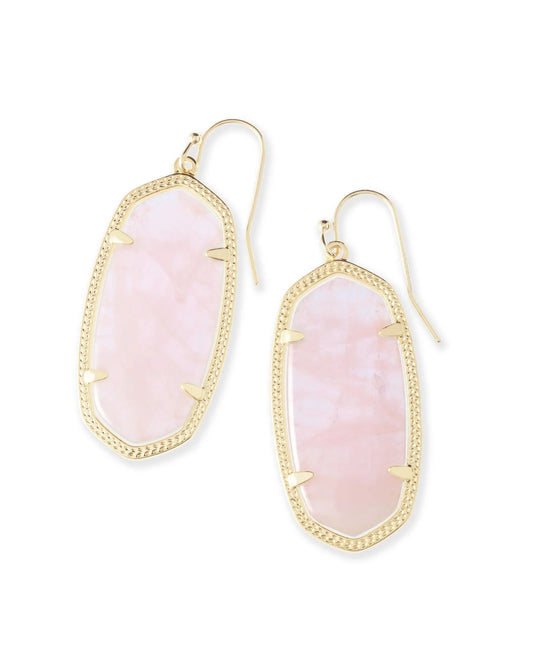 Kendra Scott Elle Earrings, Rose Quartz