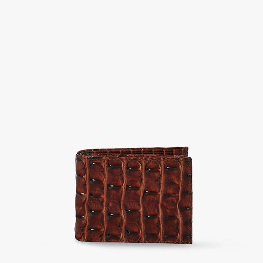 Brahmin Melbourne Collection Men's Bifold Wallet, Pecan