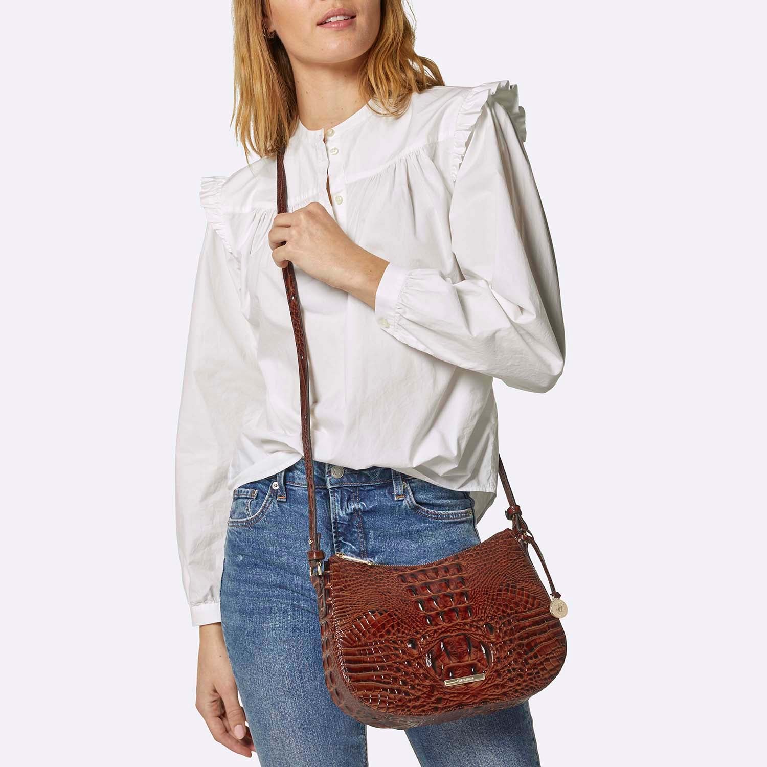 Brahmin Melbourne Collection Shayna Crossbody, Contour