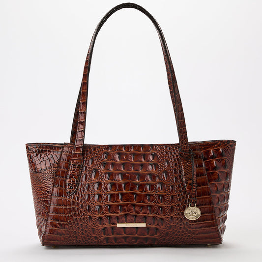 Brahmin Melbourne Collection Tonya Tote, Pecan
