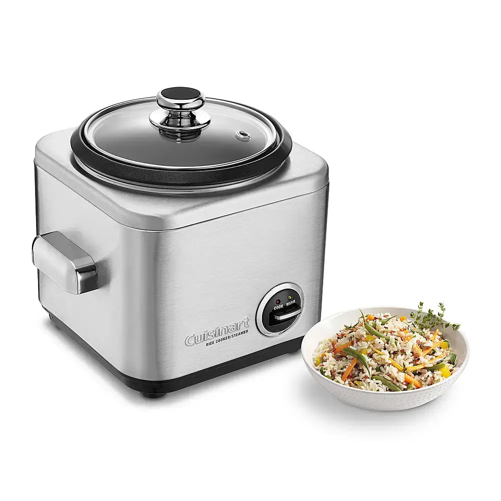 Cuisinart 4 Cup Rice Cooker, Stainless Steel