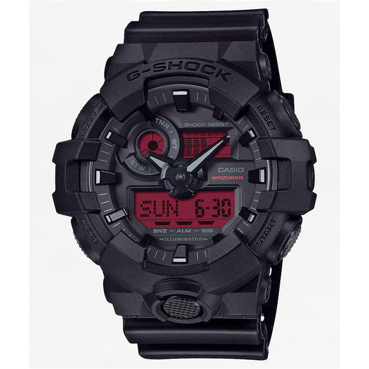 G-Shock - Analog-Digital Black and Red