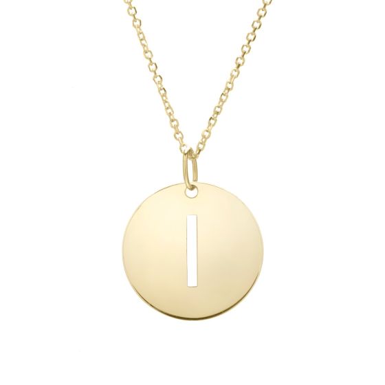 Initial Pendant Necklace