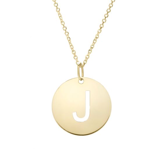 Initial Pendant Necklace