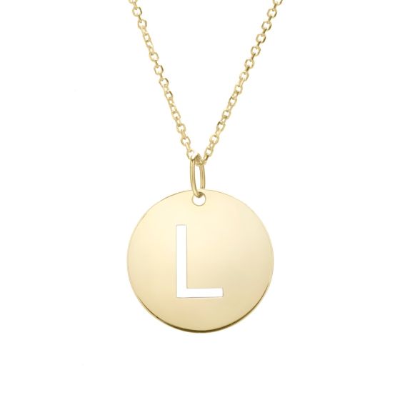 Initial Pendant Necklace