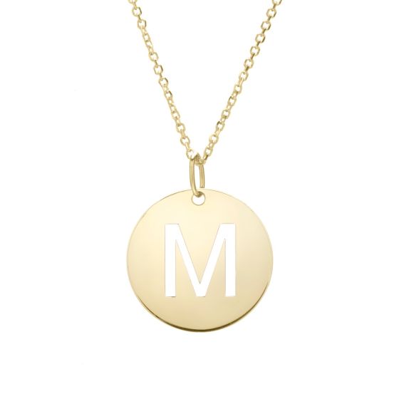 Initial Pendant Necklace