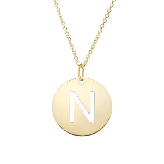 Initial Pendant Necklace