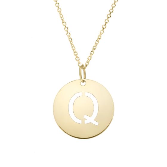 Initial Pendant Necklace