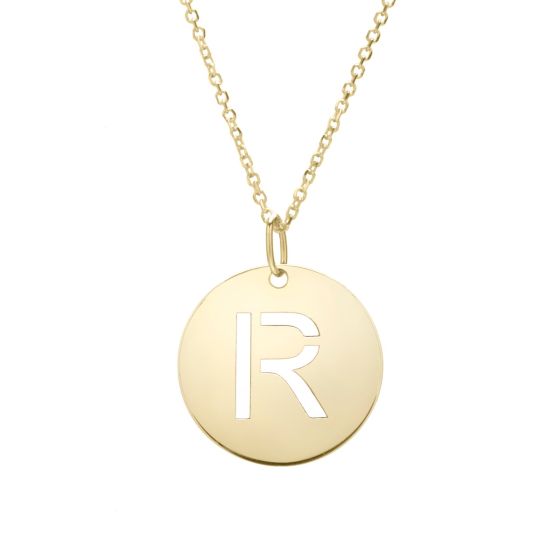 Initial Pendant Necklace