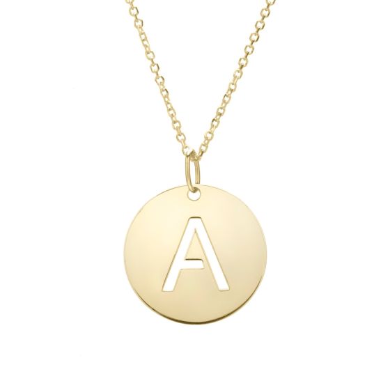Initial Pendant Necklace