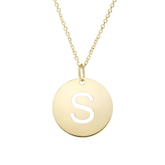 Initial Pendant Necklace