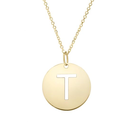 Initial Pendant Necklace