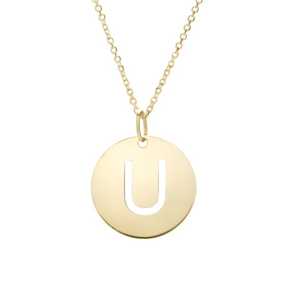 Initial Pendant Necklace