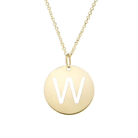 Initial Pendant Necklace