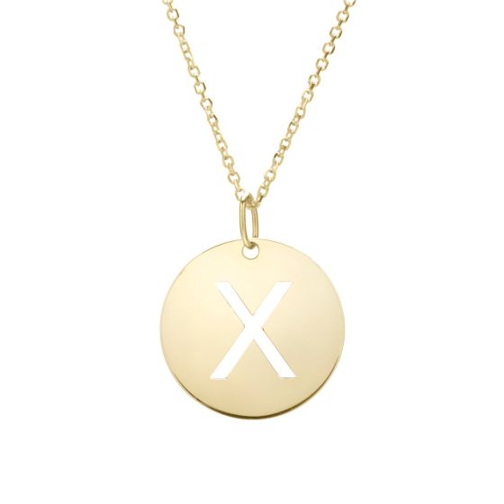 Initial Pendant Necklace