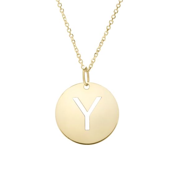 Initial Pendant Necklace