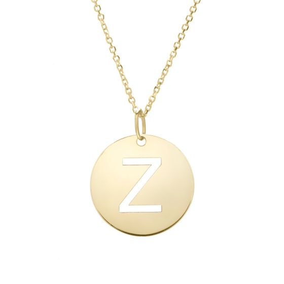 Initial Pendant Necklace