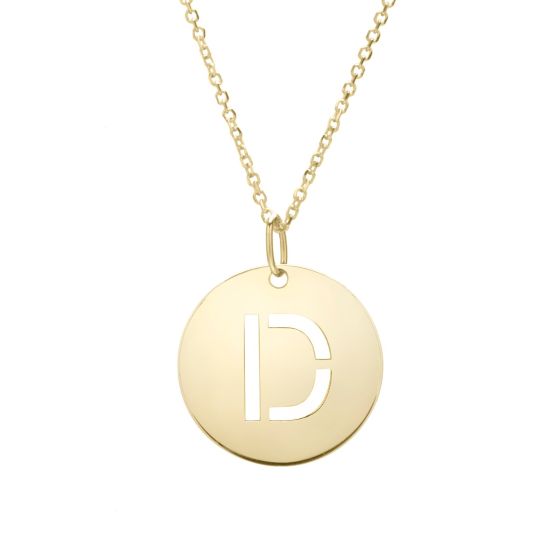 Initial Pendant Necklace
