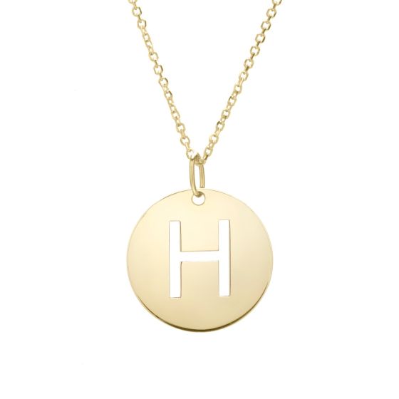 Initial Pendant Necklace
