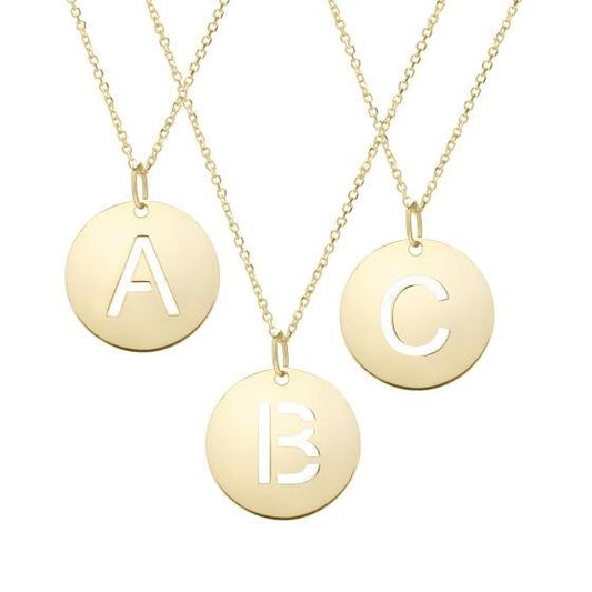 Initial Pendant Necklace