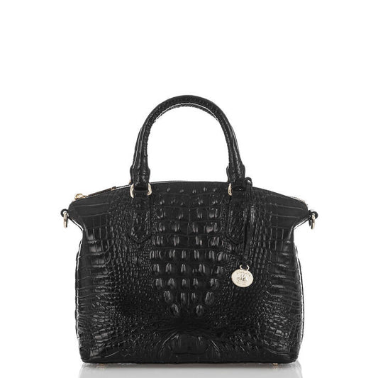 Brahmin Melbourne Collection Duxbury Satchel, Black