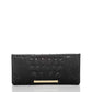 Brahmin Melbourne Collection Ady Wallet, Black