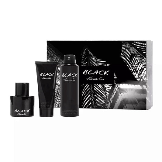 KENNETH COLE - Black 3 Piece Gift Set