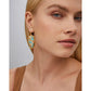 Kendra Scott Elle Vintage Earrings, Bronze Turquoise Red Oyster