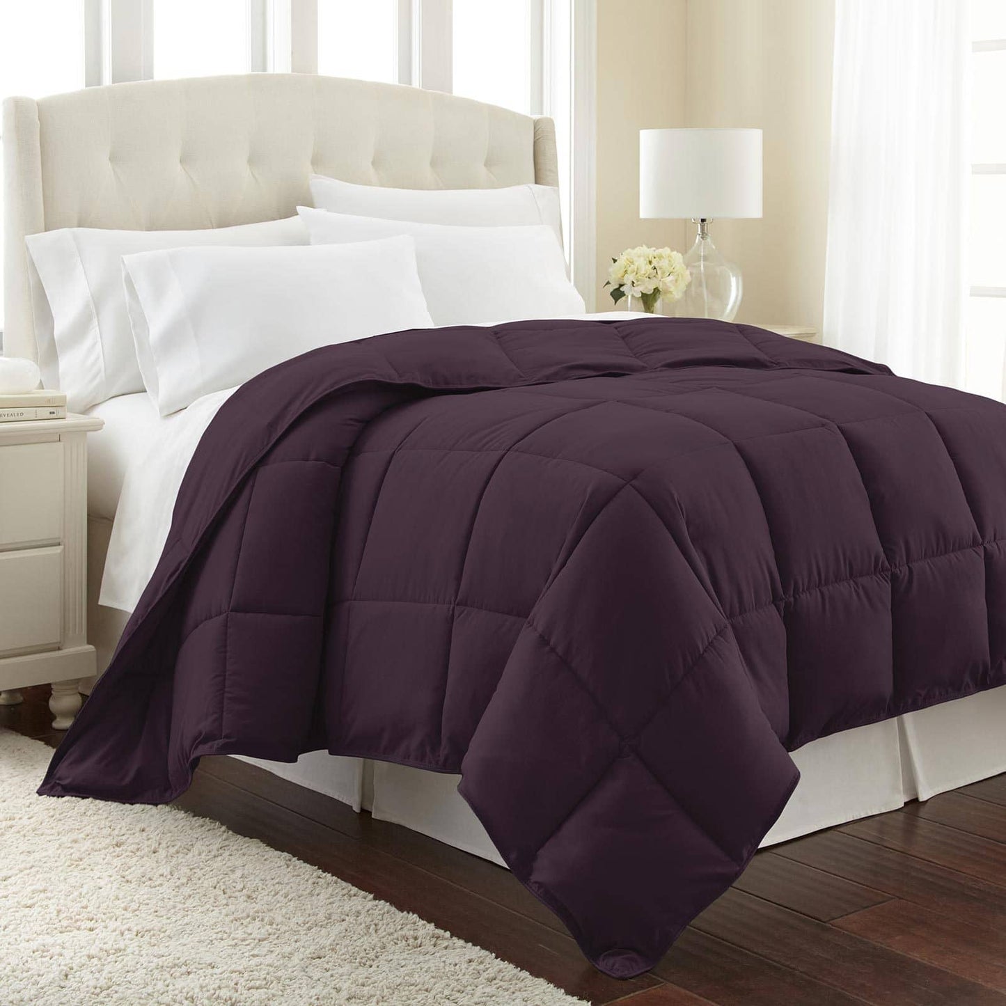 Luxe Down Alternative Comforter, Purple