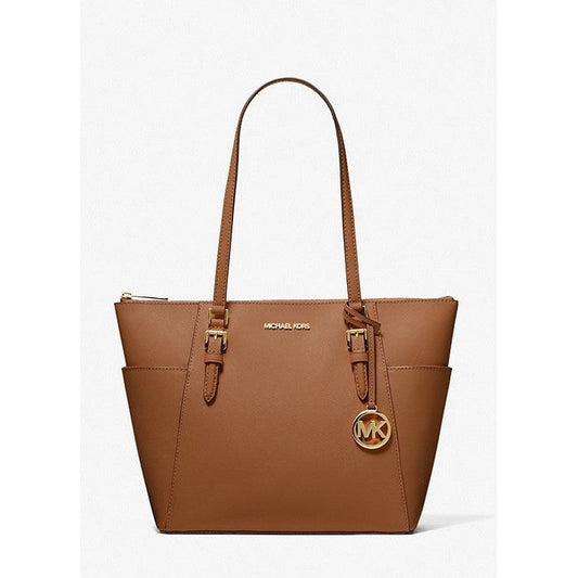 Michael Kors Charlotte Large Tote Bag, Luggage