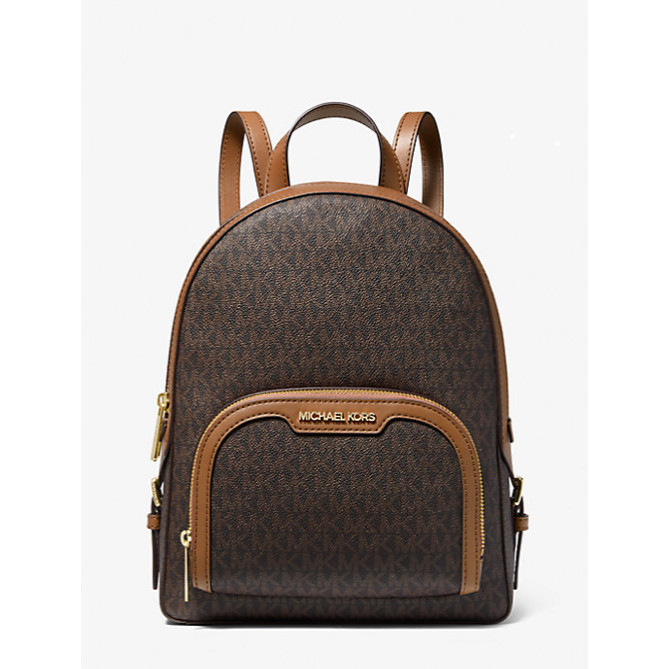 Michael Kors Jaycee Medium Backpack, Signature Brown