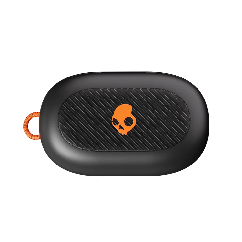 Skullcandy Push Play Active Earbuds, Black / Orange