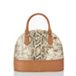 Brahmin Peoria Collection Georgina Satchel, Cognac