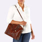 Brahmin Melbourne Collection Duxbury Satchel, Hunter