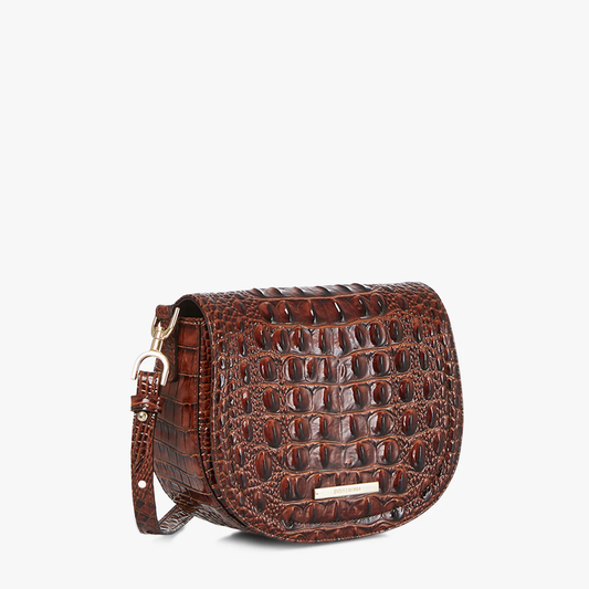 Brahmin Melbourne Collection Briar Crossbody, Pecan