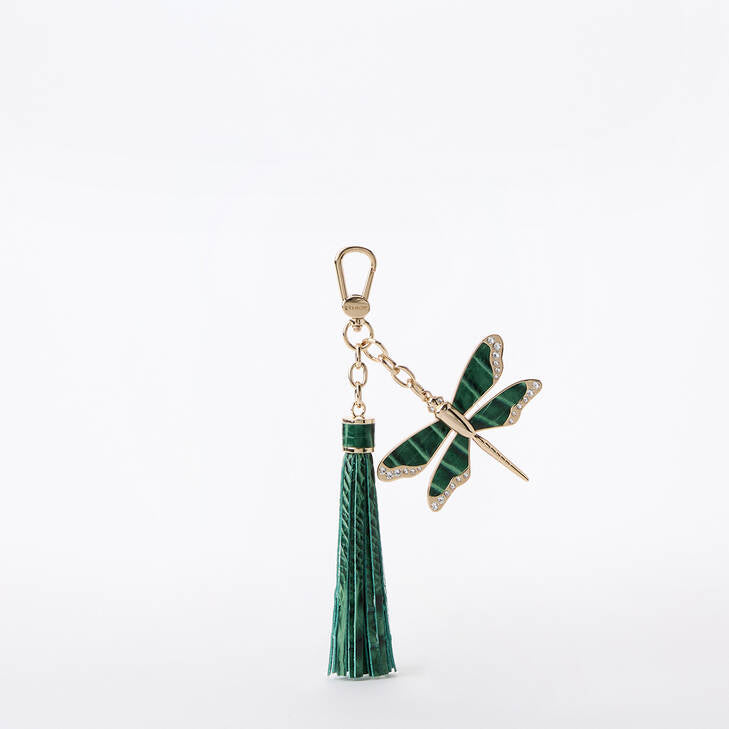 Bramin Dragonfly Charm Tassel, Parakeet