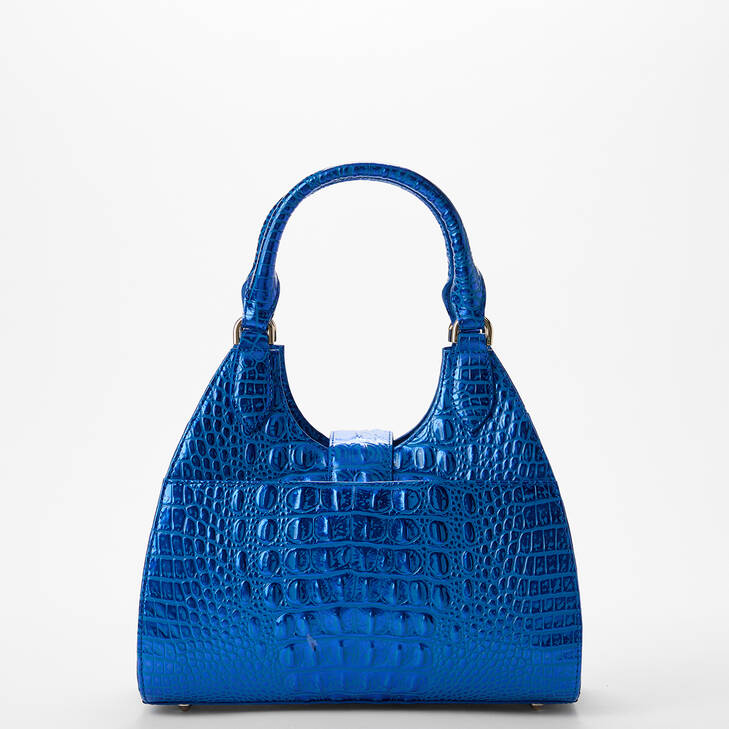 Brahmin Melbourne Collection Adrian Shoulder Bag, Cobalt Potion